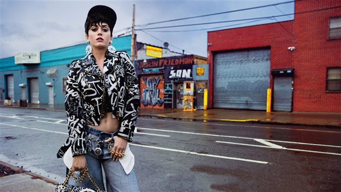 Katy Perry in Moschino Campaign 4K