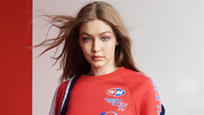 Gigi Hadid in Tommy Hilfiger 4K