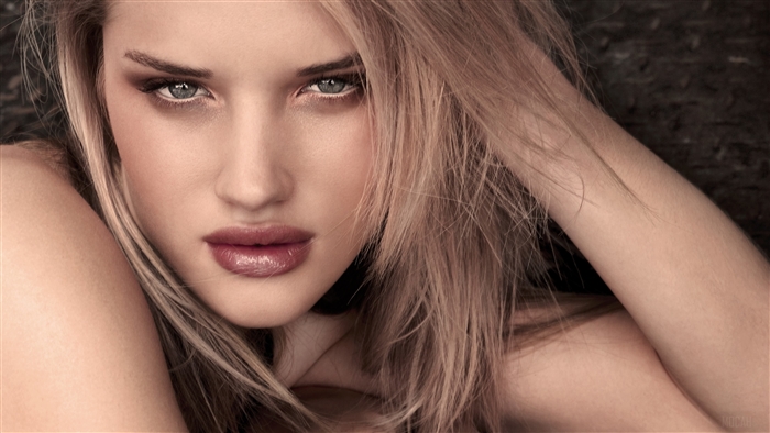 Rosie Huntington Whiteley Closeup Portrait