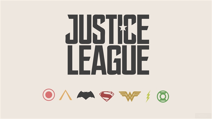 Justice League Minimalism Logos