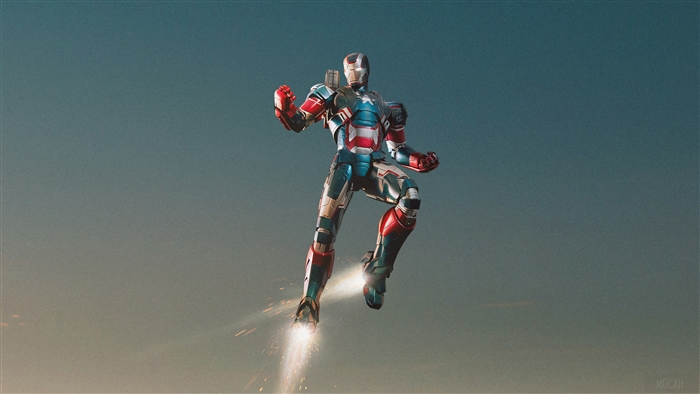 Iron Patriot from Marvel Cinematic Universe 4K