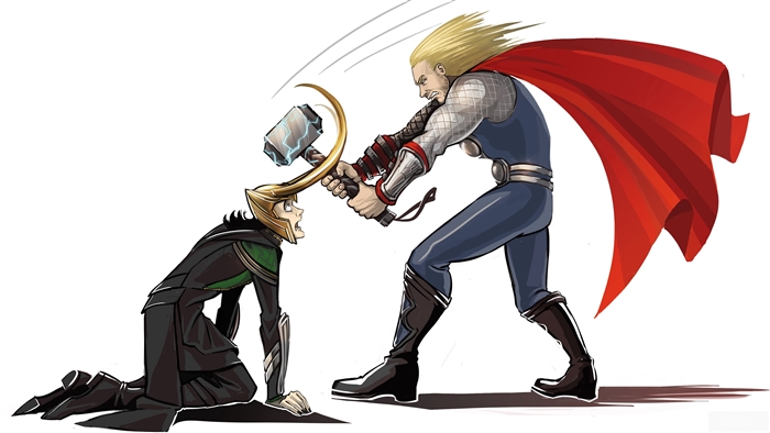 Thor Vs Loki