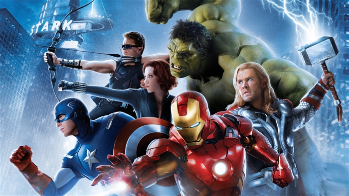 The Avengers from Marvel 4K