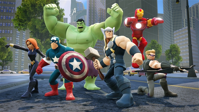 The Avengers from Disney Infinity 4K