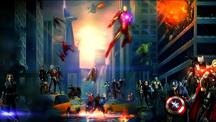Avengers And Agents Of Shield