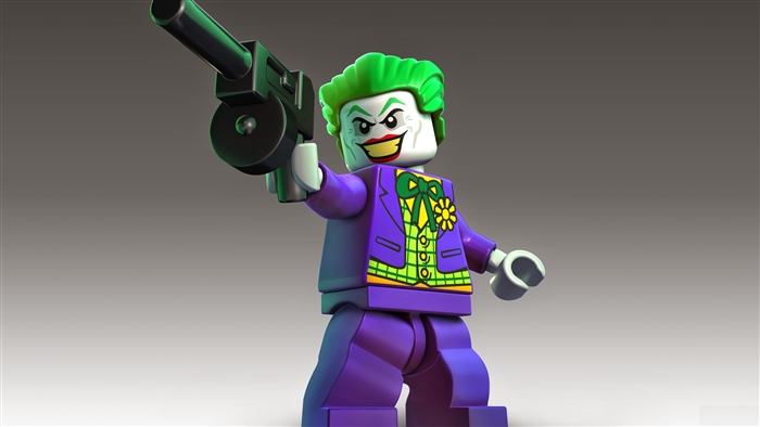 Lego Joker with Gun 4K