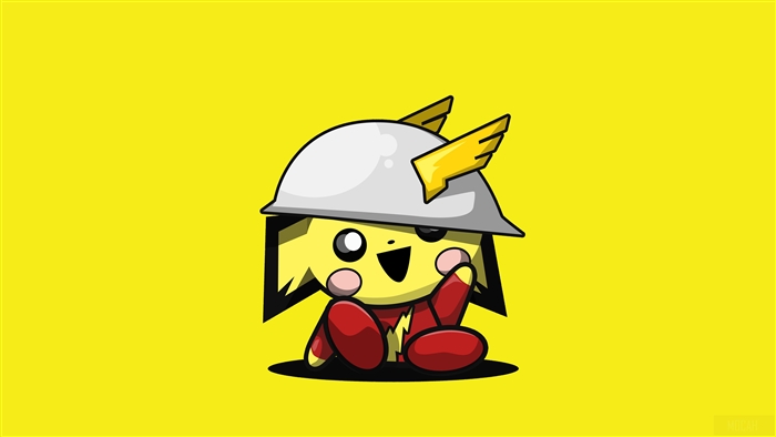 Pikachu Fusion with Warrior Helmet 4K
