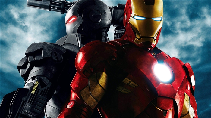 Iron Man and War Machine from Iron Man 2 4K