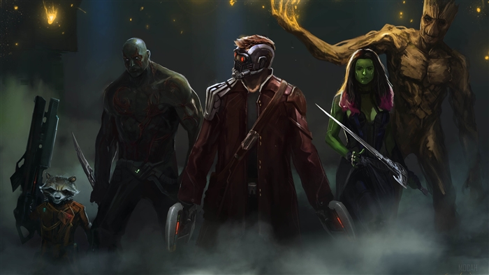 Guardians of the Galaxy 4K Artwork
