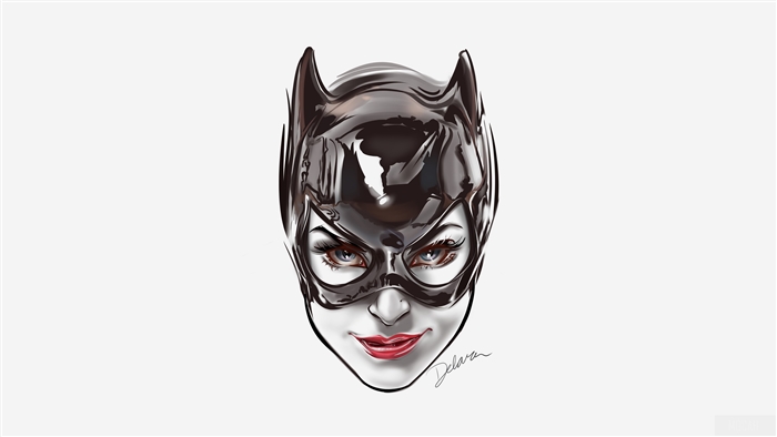 Catwoman Face Artwork