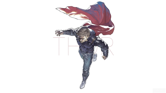 Thor from Avengers Infinity War Artwork 4K