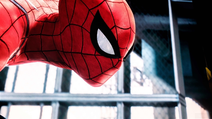 Spiderman Closeup