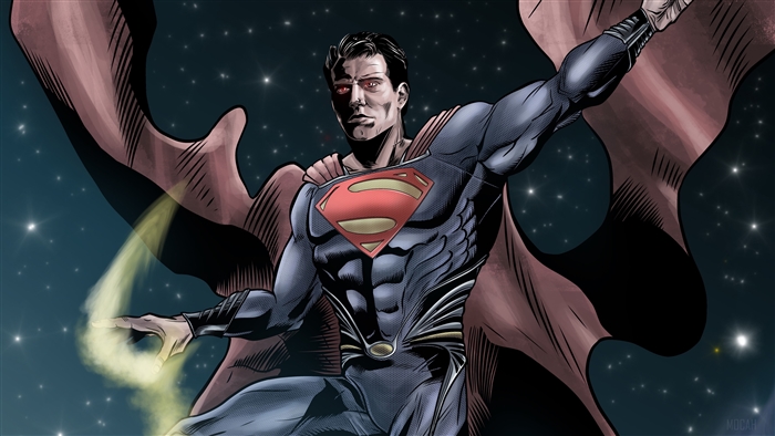 Superman from Man of Steel Digital Art 4K
