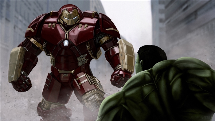 Iron Man Hulkbuster vs. The Hulk 4K