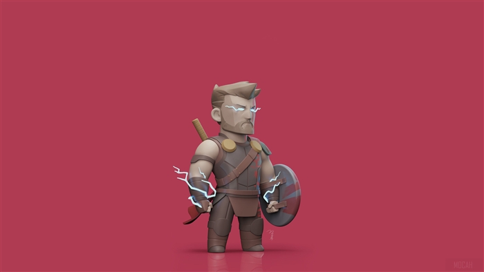 Thor from Thor Ragnarok 4K Art
