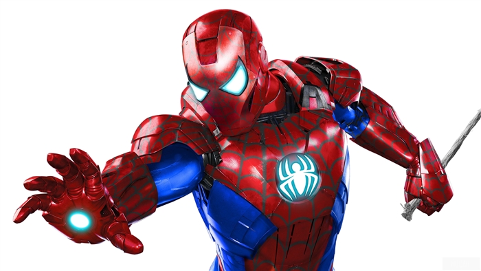 Iron Spider-Man Suit 4K