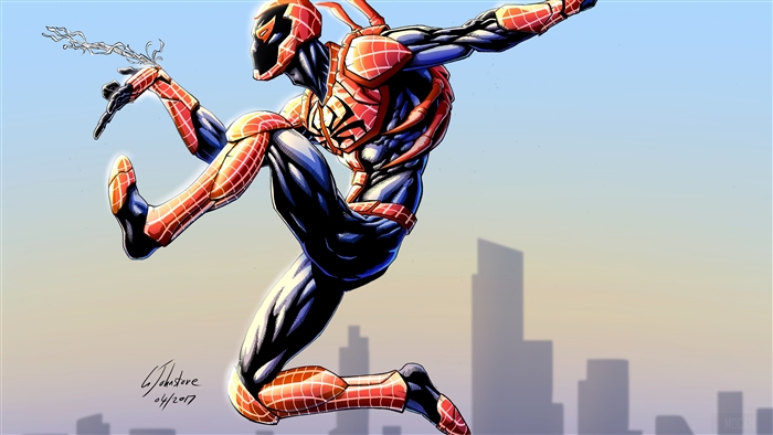 Spider-Man in Red and Blue Suit