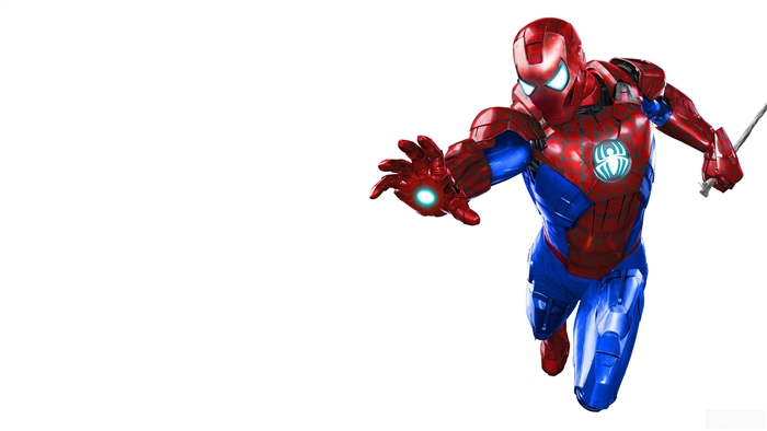 Iron Spider-Man Suit 4K