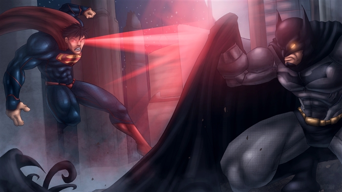 Superman vs Batman 4K Artwork