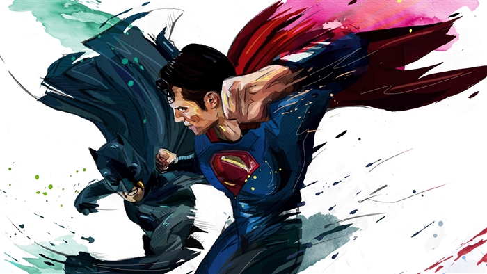 Batman And Superman Artwork