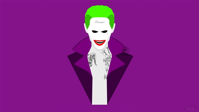 Joker from Suicide Squad Artwork 4K