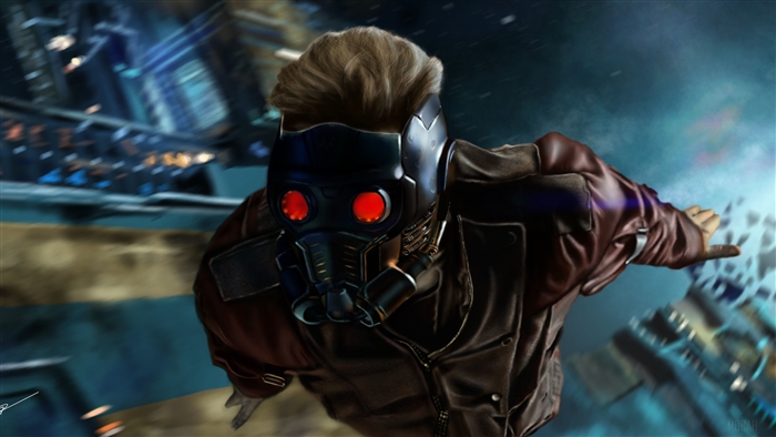 Star Lord from Guardians of the Galaxy 4K