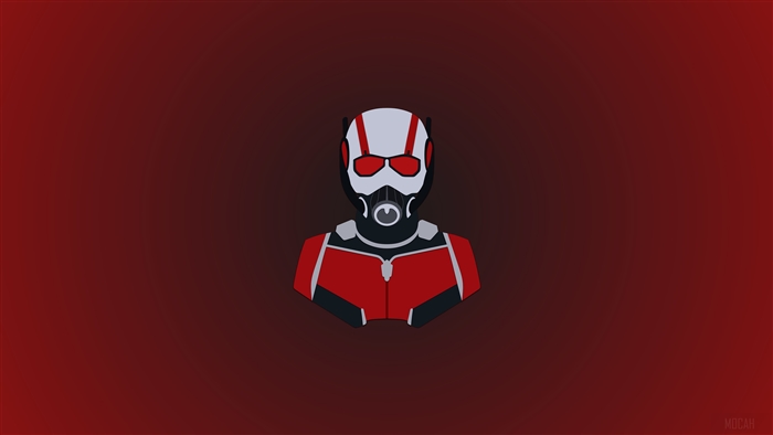 Ant-Man from Marvel Minimalism 4K