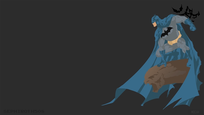 Batman Minimalist 4K