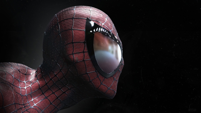 Spiderman Closeup Artwork