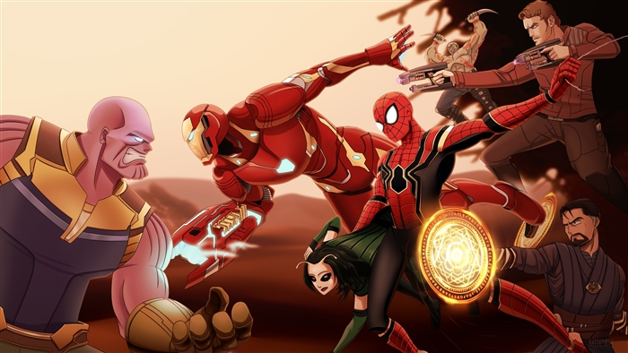 Avengers Infinity War 4K Art