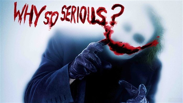 Joker Why So Serious? 4K