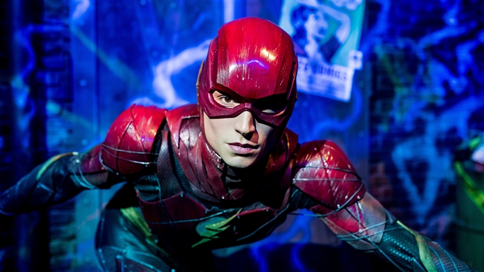 Ezra Miller as The Flash in 4K
