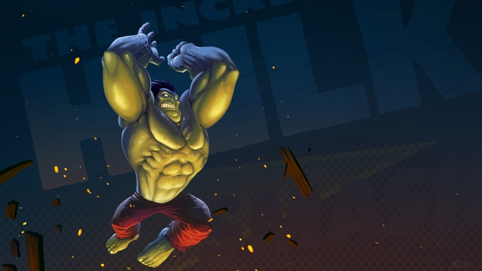 The Hulk Artwork 4K