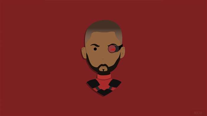 Deadshot from Suicide Squad minimalism 4K