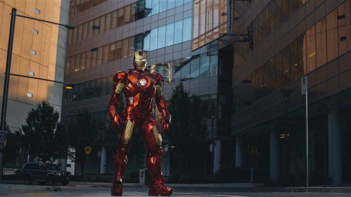 Iron Man In City