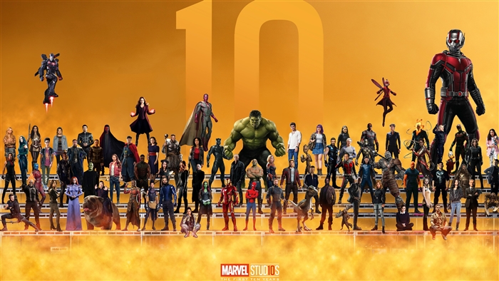 Marvel Studios The First Ten Years Artwork