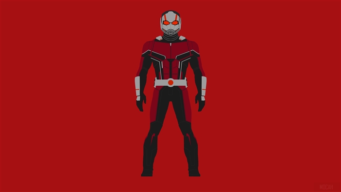 Ant-Man from Marvel Minimalism 4K