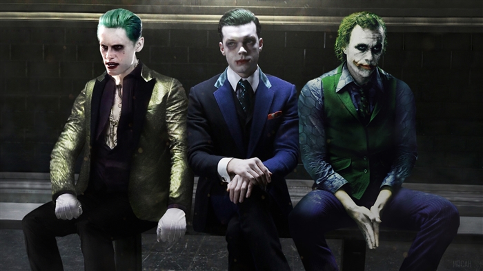 The 3 Jokers: Leto, Monaghan, and Ledger 4K