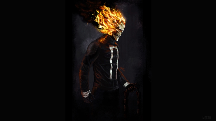 Ghost Rider 4K Art