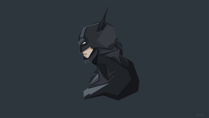 Batman Minimal 4K