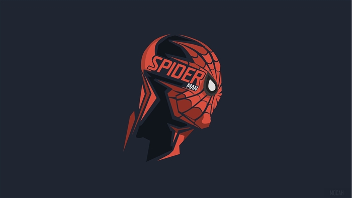 Spiderman Mask Minimalism