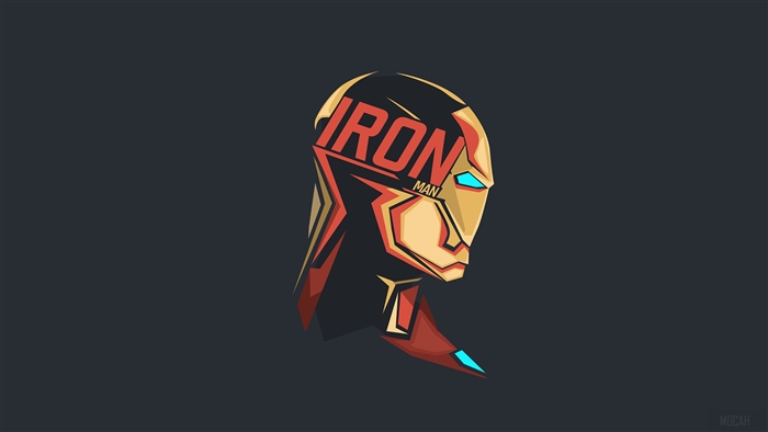 Iron Man from Marvel Comics Pop Art 4K
