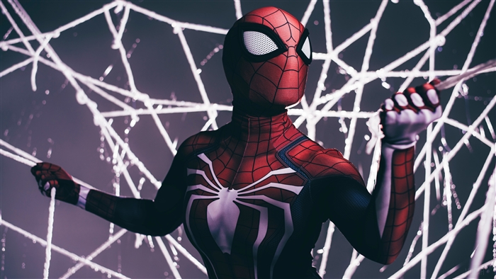 Spider-Man Shooting Web 4K