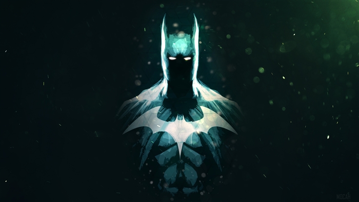 Batman from DC Comics Minimalist Artwork 4K
