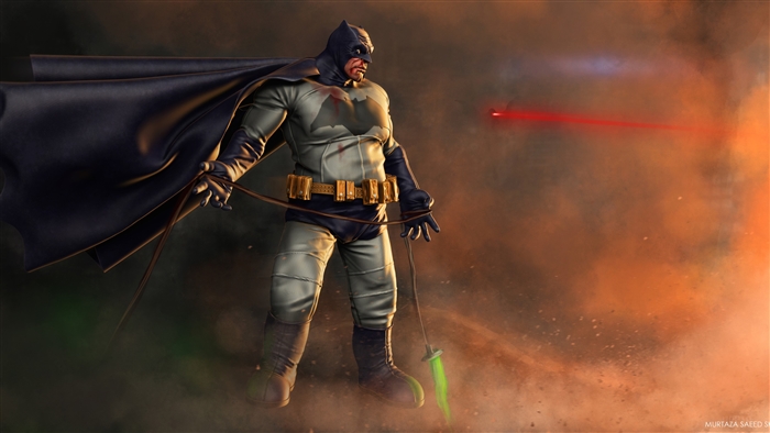 Batman from Dark Knight Art 4K