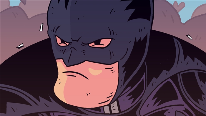 Batman Comic Art 4K