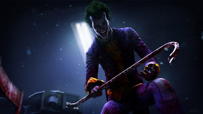 Joker Holding Crowbar