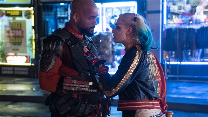Deadshot and Harley Quinn from Suicide Squad 4K
