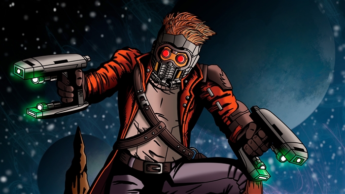 Star Lord from Guardians of the Galaxy 4K