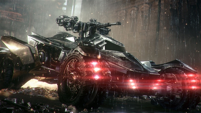 Batmobile from Batman: Arkham Knight 4K